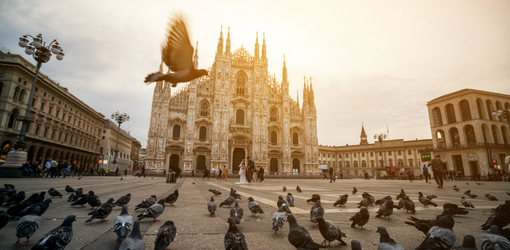 Milan, Italy, Fly.ge, Travel